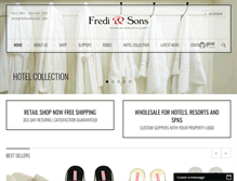 Tablet Screenshot of frediandsons.com